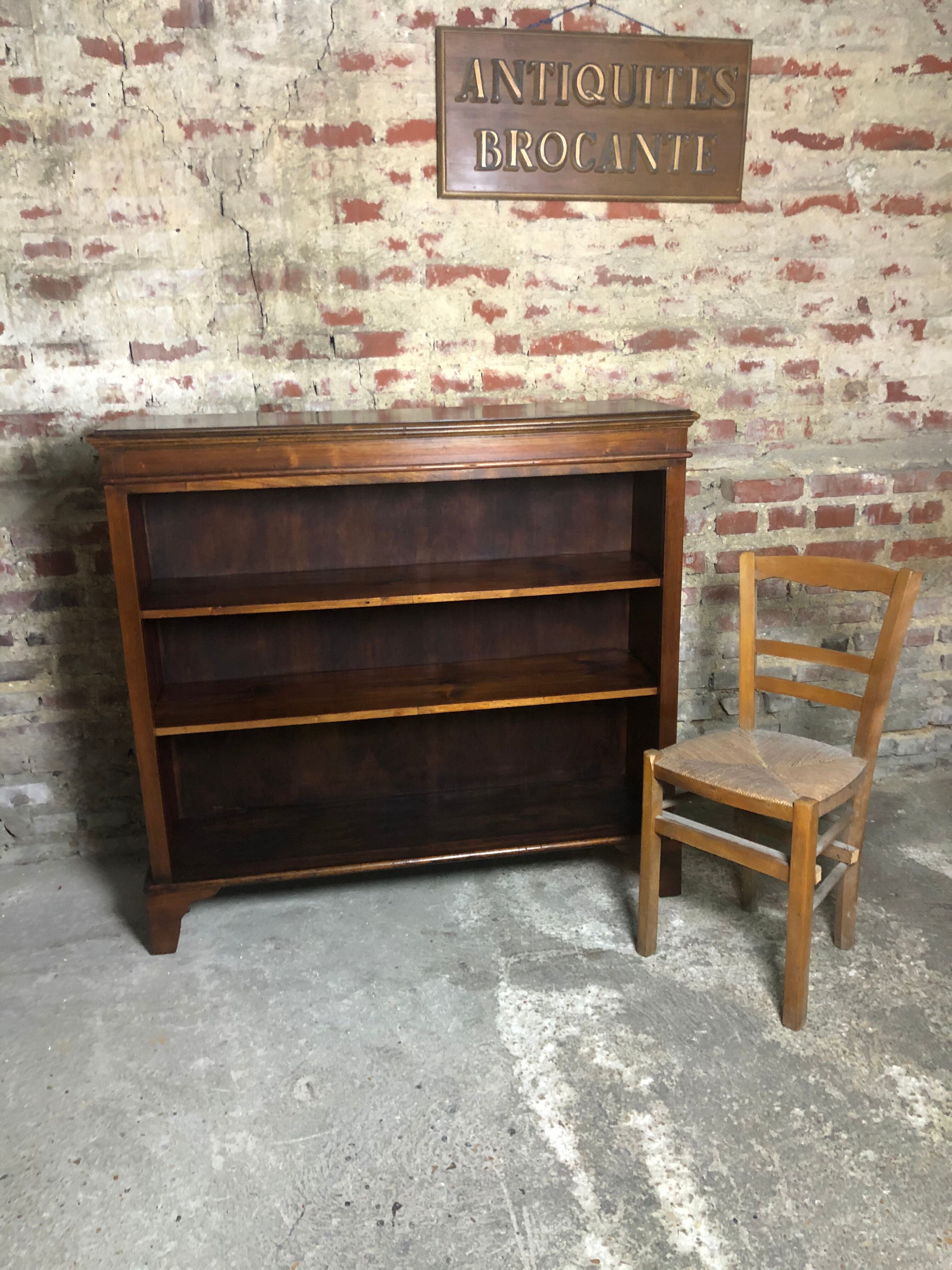 Louis Philippe oak bookcase 1940