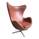 Fauteuil oeuf d'Arne Jacobsen pour Fritz Hansen