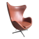 Fauteuil oeuf d'Arne Jacobsen pour Fritz Hansen