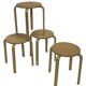 Set of 4 Ikea Frosta stools- vintage stools in Aalto for Artek style