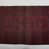 Tapis vintage en laine avec motif afghan bokhara 158x99cm