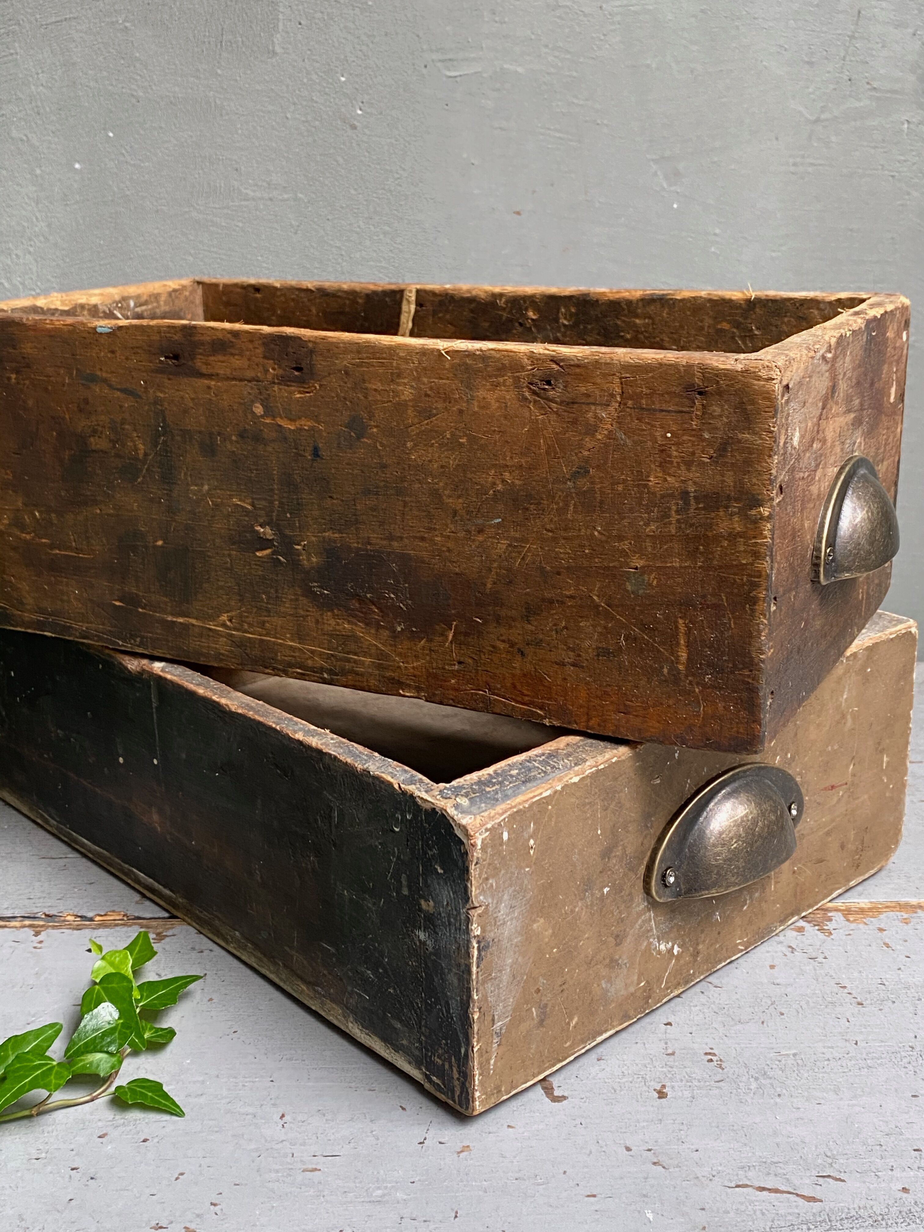 Pair of workshop drawers