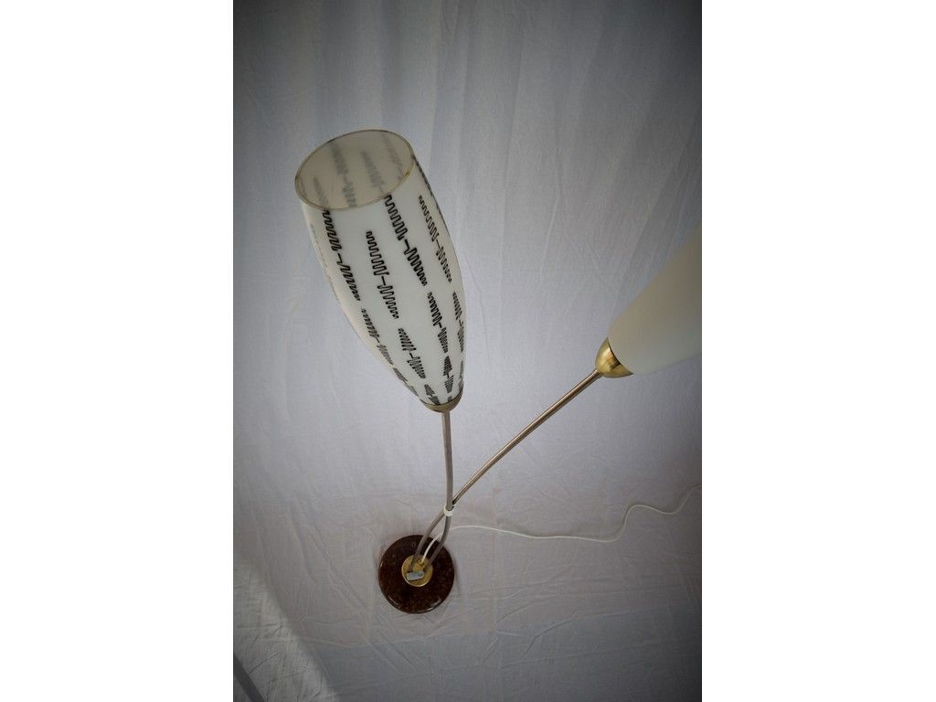 Lamp of Kamenický Šenov Czechoslovakia 1950 s