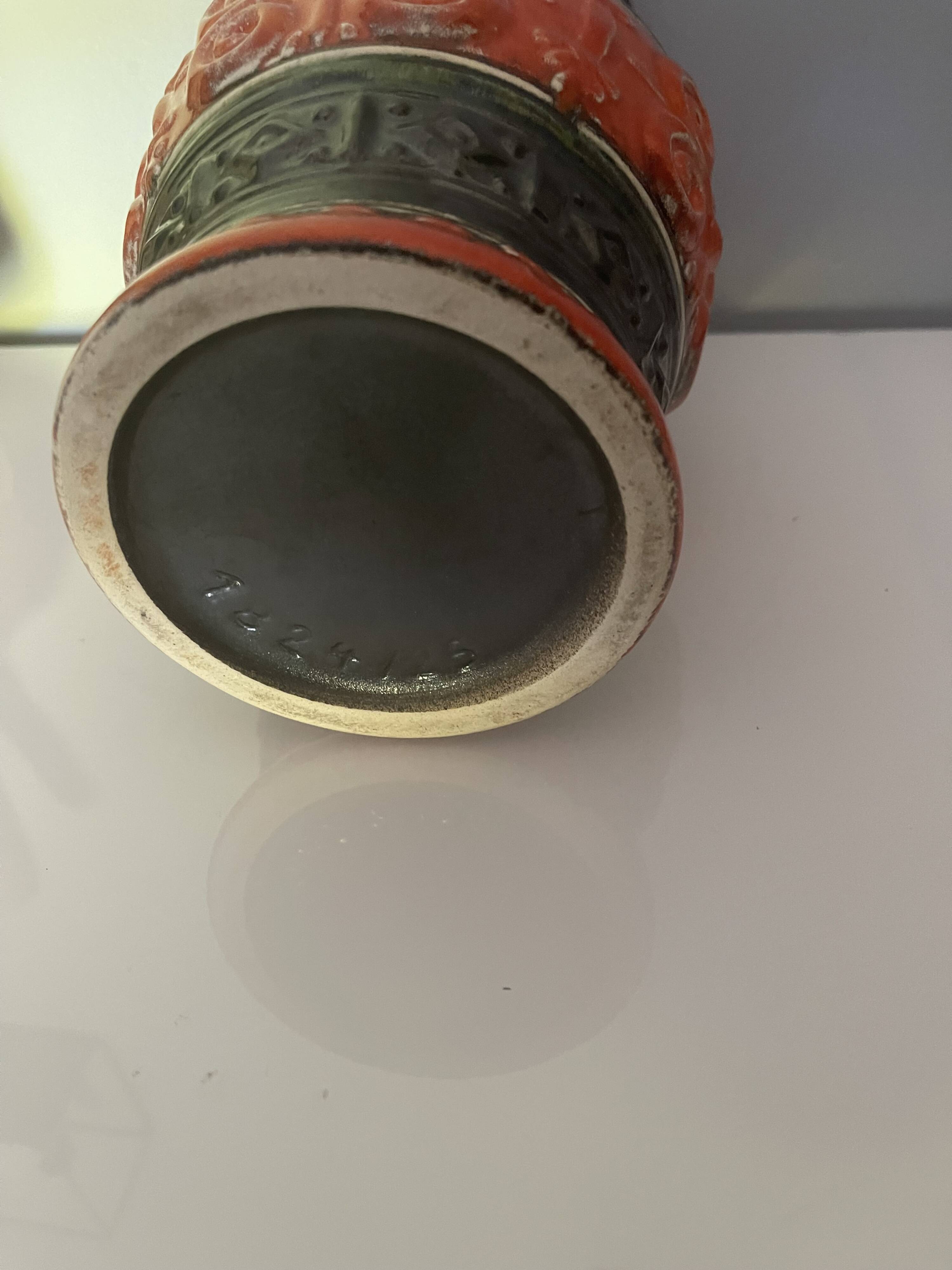 1970s ceramic pitcher
