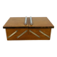 Art deco wooden worker, sewing box