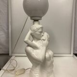 Lampe couple céramique des années 80