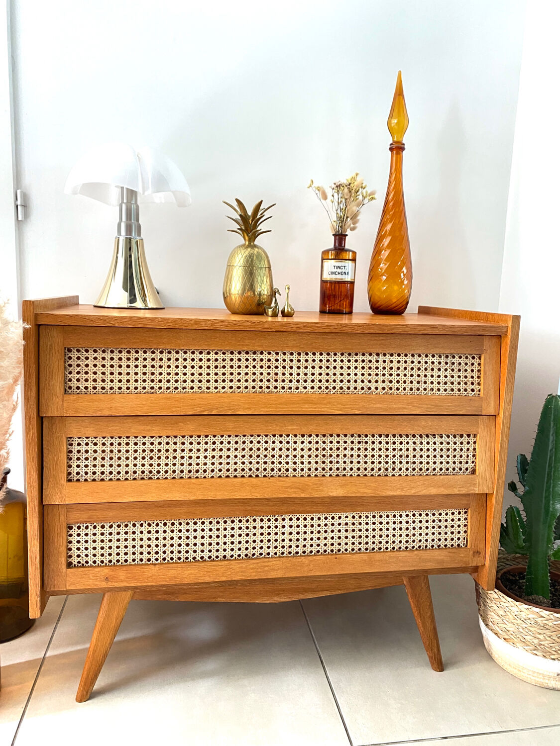 Old vintage chest of drawers