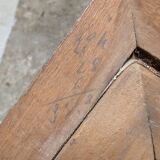 Old oil painting on canvas from the 19th/20th century.