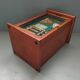 Display chest diorama for cd - billiards club - 80s - england