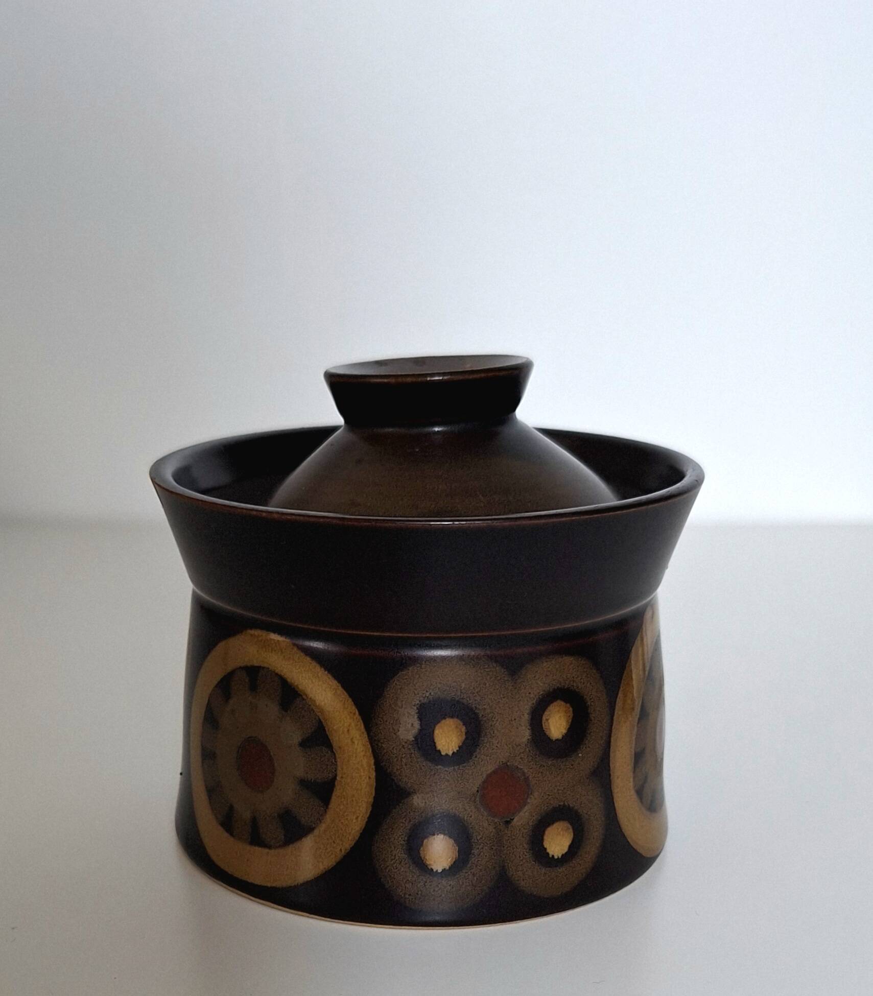 Vintage candy box sugar bowl from the 70s