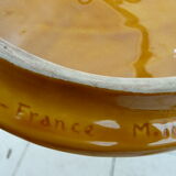 Plateau à fromage vintage avec couteau signé Vallauris MFPP numéroté