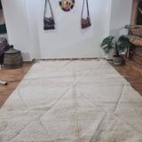 Handmade wool Berber rug 300X200 cm