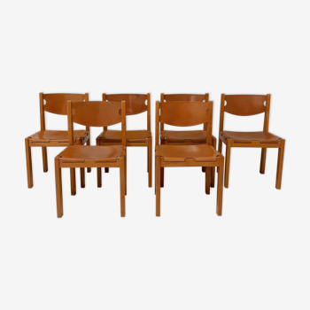 Series of 6 chairs Maison Regain