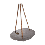 Moulded glass ceiling lamp by Degué