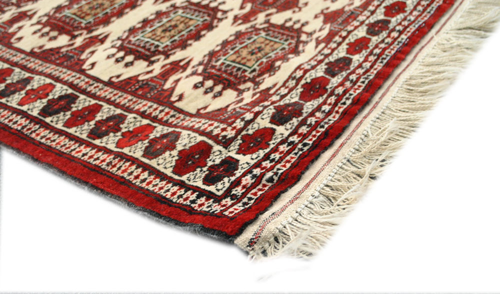 Authentic Persian Torkaman rug 105x90cm