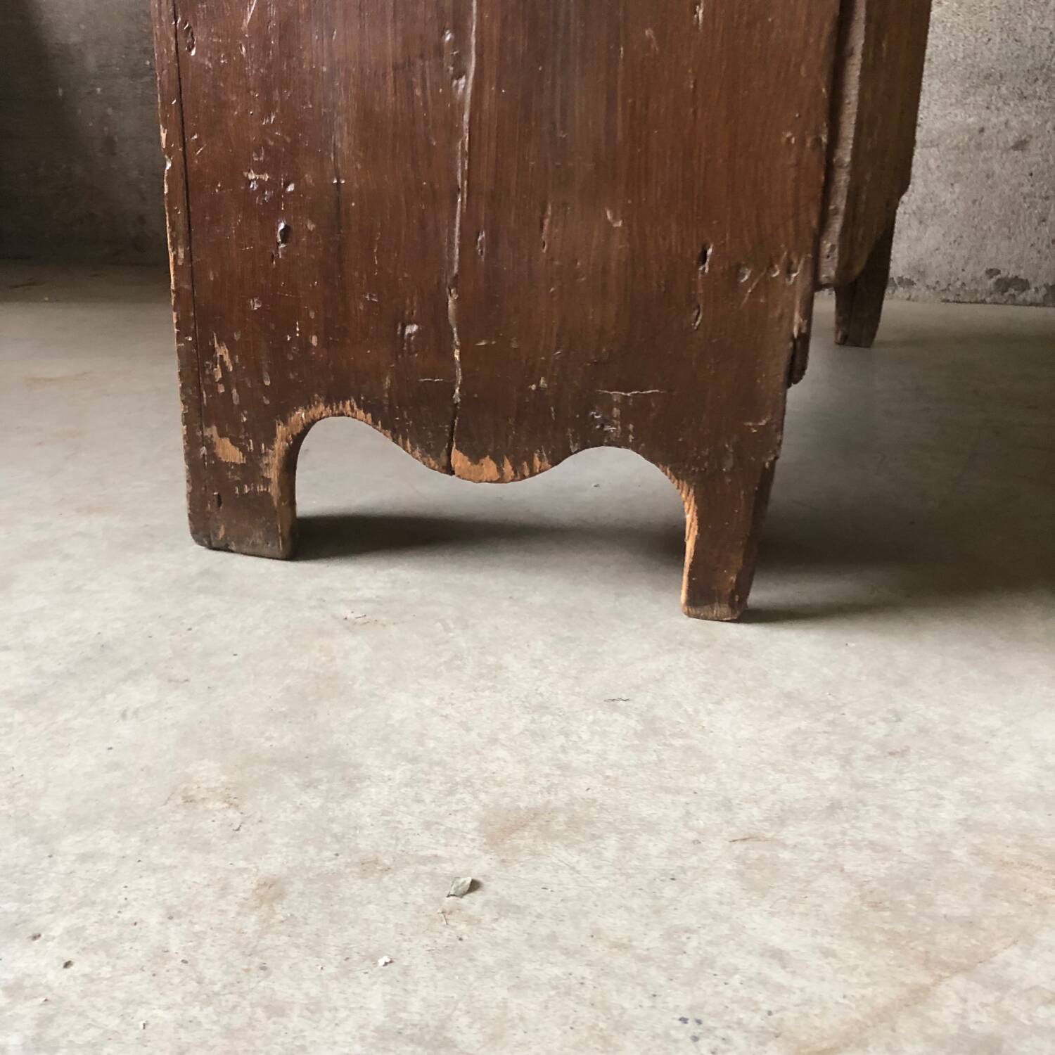 Old 19th century wardrobe