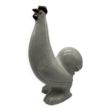 Glazed terracotta rooster