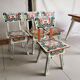 Salon table avec 4 chaises enfant vintage ethnique
