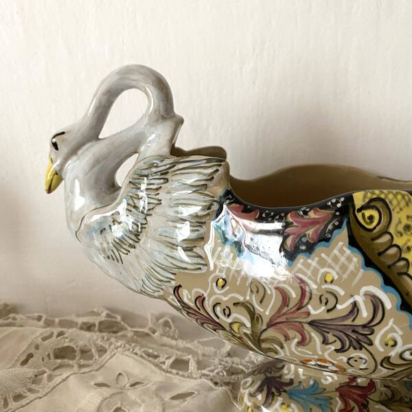 Jardinière Molaroni Pesaro Italie cygnes