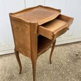 Louis XV style bedside table with 1 drawer