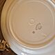 K&G Lunéville Chantal model round dish (pink flower, blue leaves)