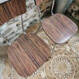 2 formica chairs, 1960s