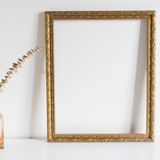 Old golden frame