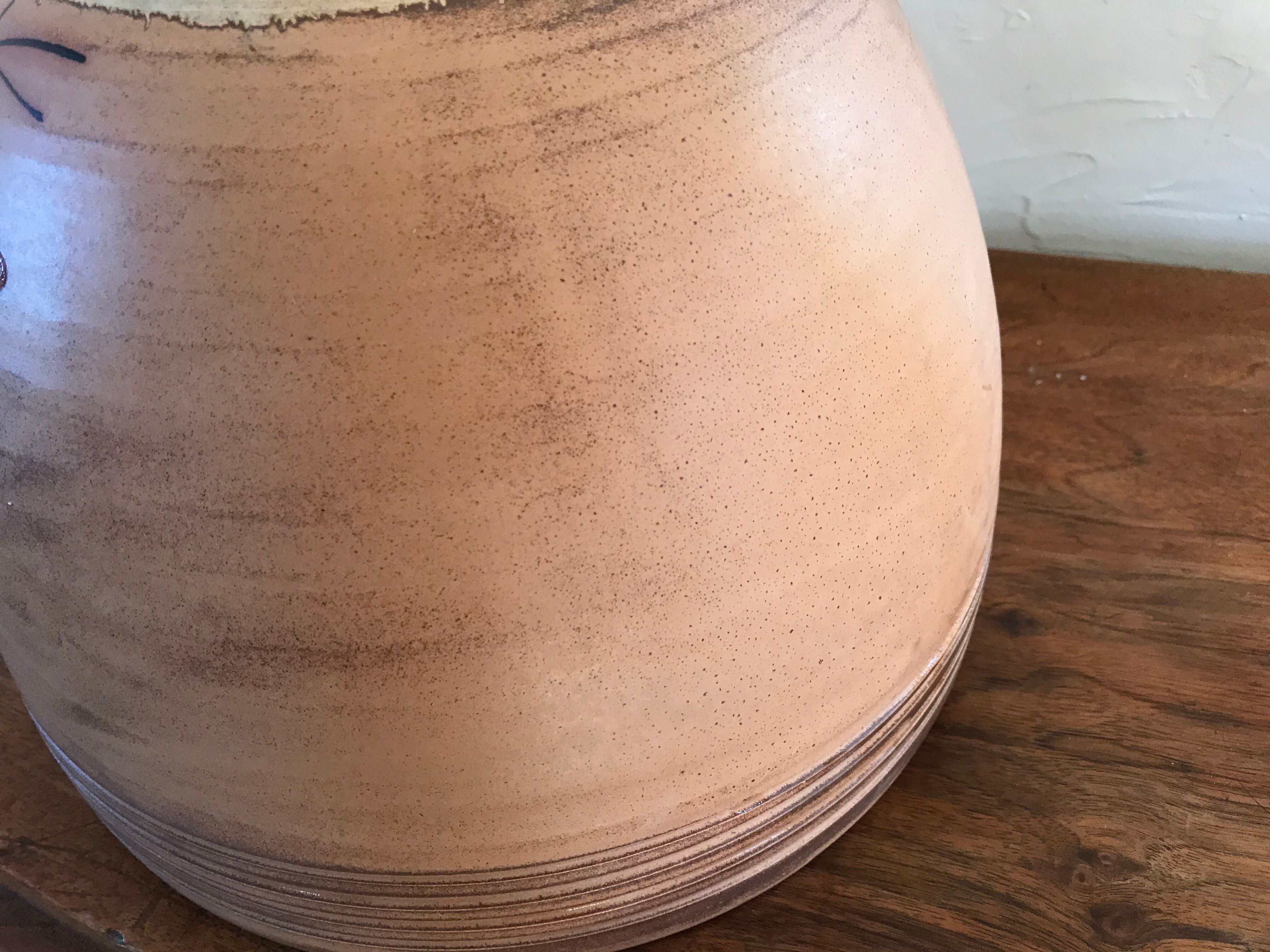 Vallauris 70's terracotta salad bowls