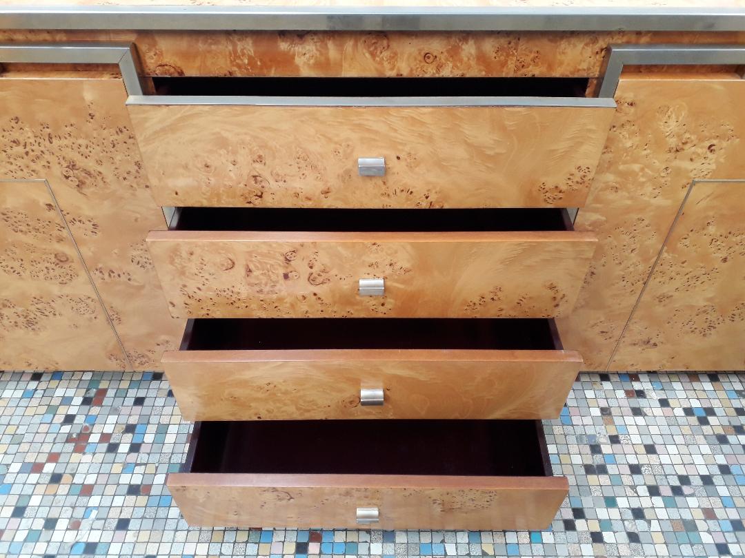 Side cabinet by Jean Claude Mahey - circa 1970
