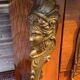 Louis XV curved dresser in marquetry