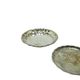 Plate AKL, modernism, transparent glass, Hortensja glassware