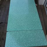 Formica and chrome-plated metal table