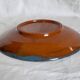 Lluís Puigdemont handcrafted dish -unsigned- 1960s in glazed ceramic