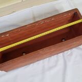 Art deco style terracotta planter, 50 cm