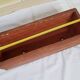 Art deco style terracotta planter, 50 cm