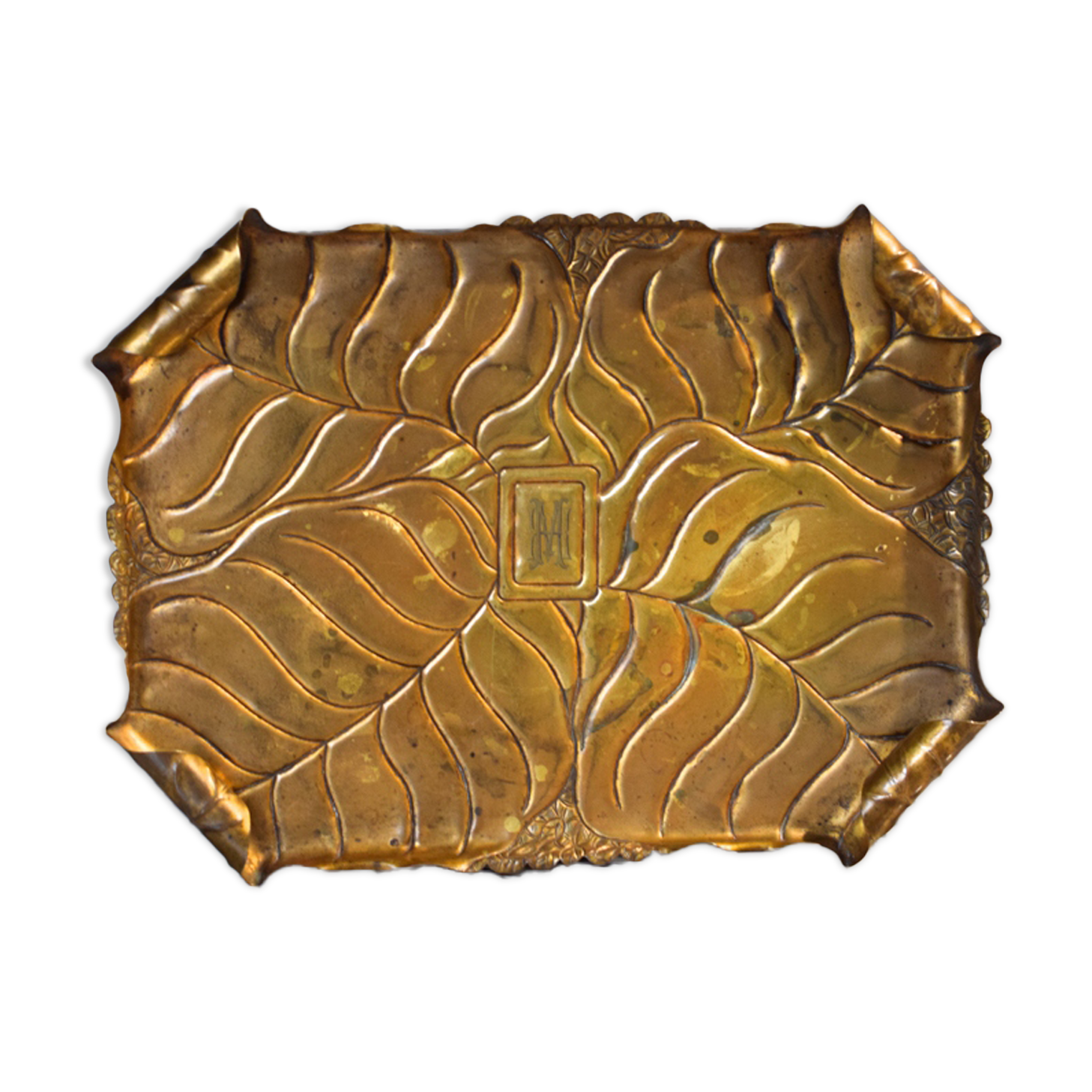 Brass serving tray XX'