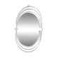 Smoked Wall Mirror with a Triple Chrome-Plated Metal Frame, Italy