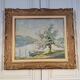 Tableau de L.R. Lacroix (1891-1977) école française huile sur bois