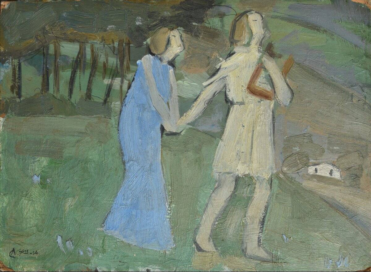 French school, Orpheus and Eurydice (1914)