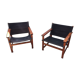 Pair of danish armchairs