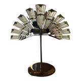 Vintage 1960’s Venini Style Murano Glass Ceiling Chandelier Light