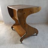 TV console cabinet from the 60s, on casters