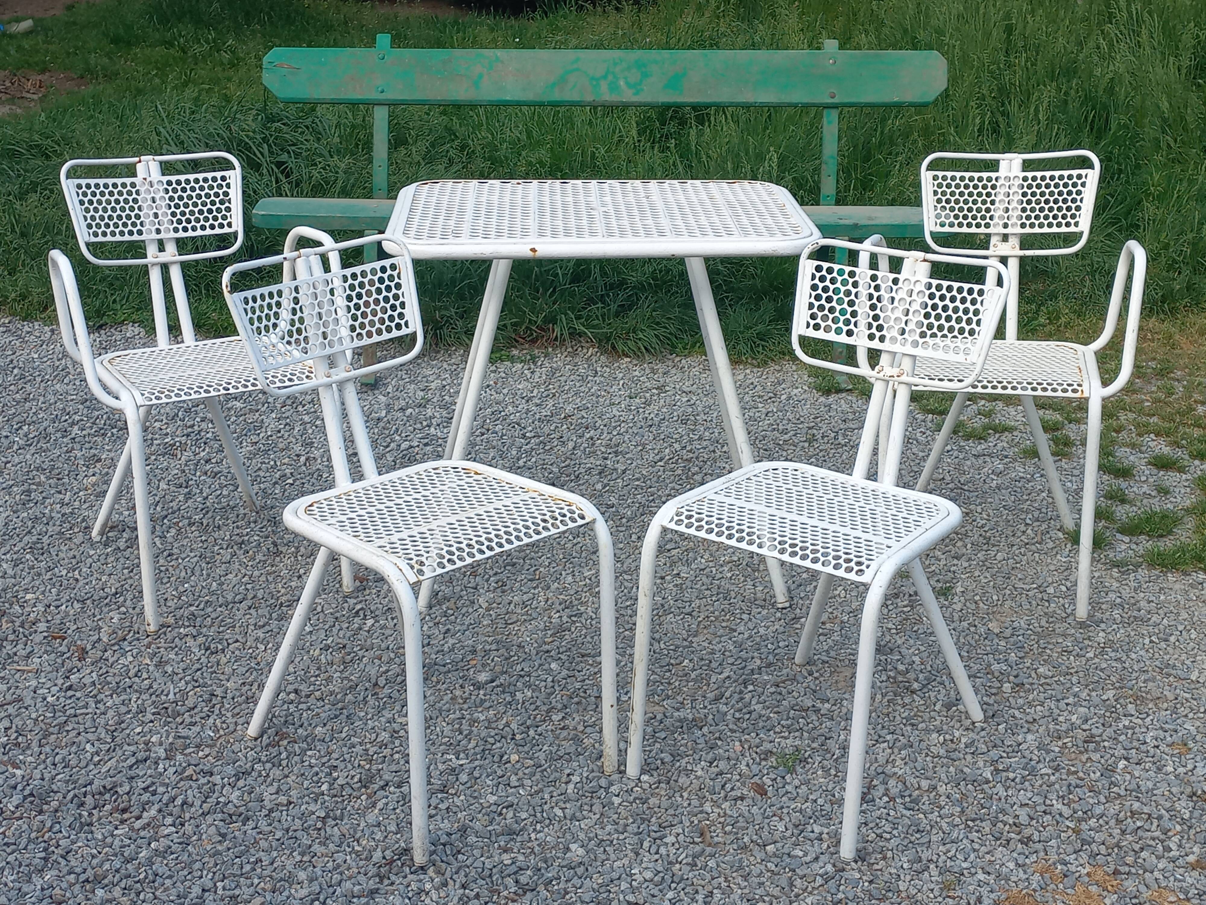 Salon de jardin de René Malaval des années 50
