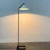 Modern minimalist Danish floor lamp from the mid-century, 1960s.