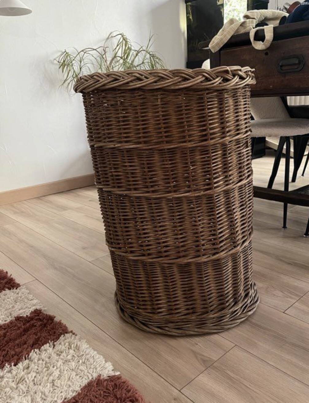 Grand panier / Grande panière osier