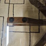 Table basse brutalist vintage 1970"