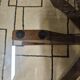 Table basse brutalist vintage 1970"