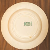 Set of 6 ceramic plates St-Amand