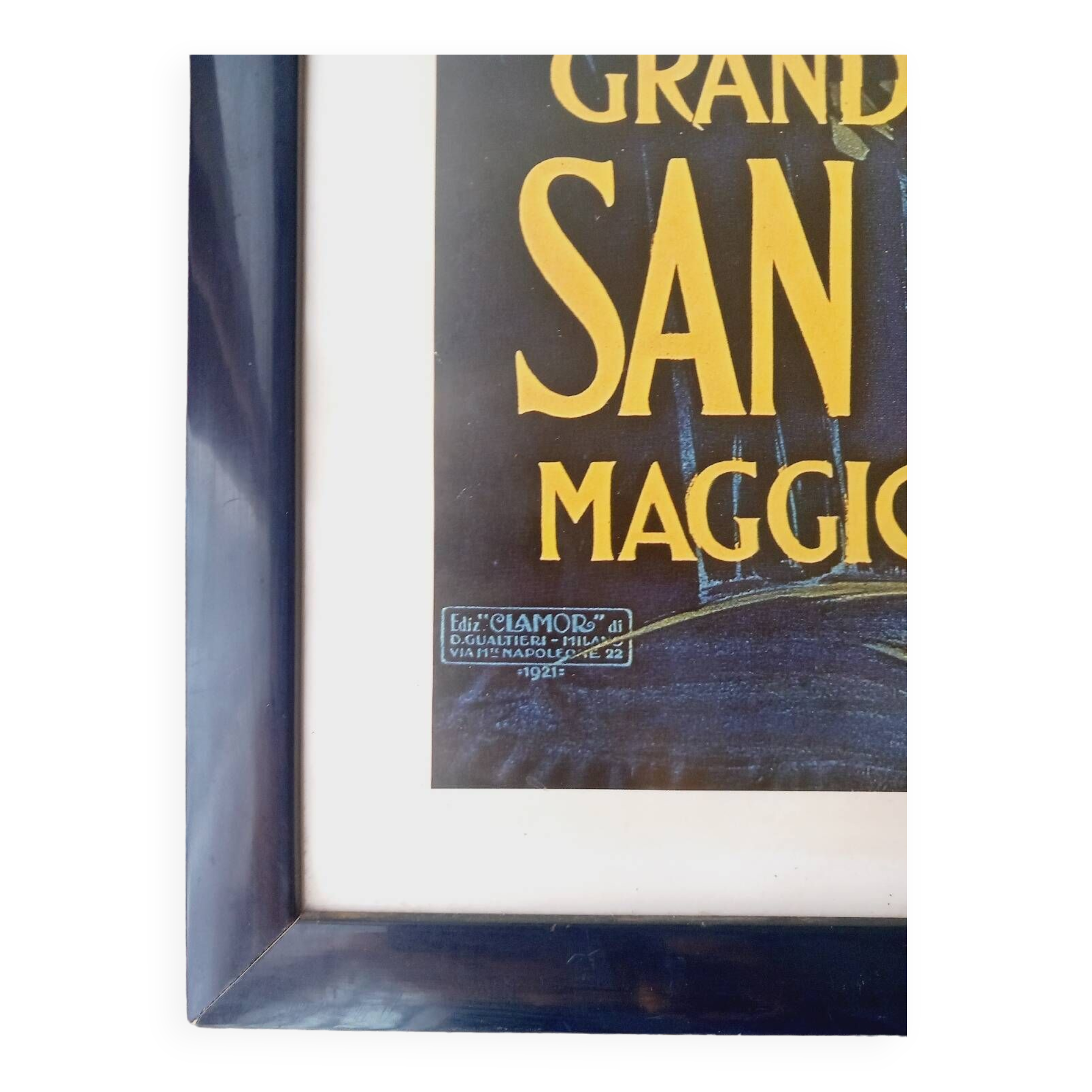 XL advertising poster San Pellegrino Numbered