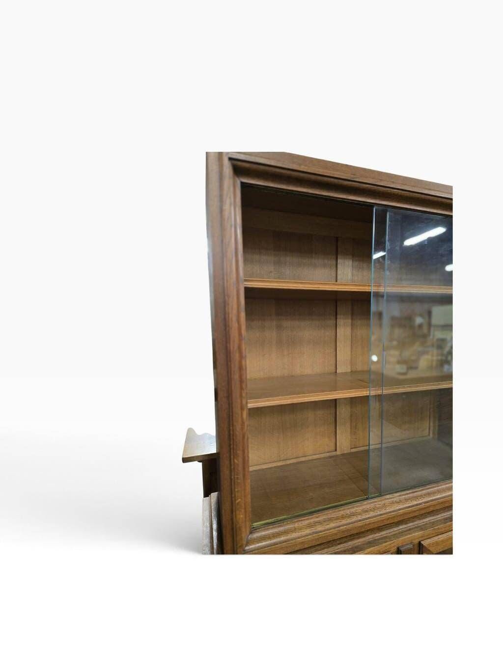 Vintage wooden display cabinet/shelf/wardrobe